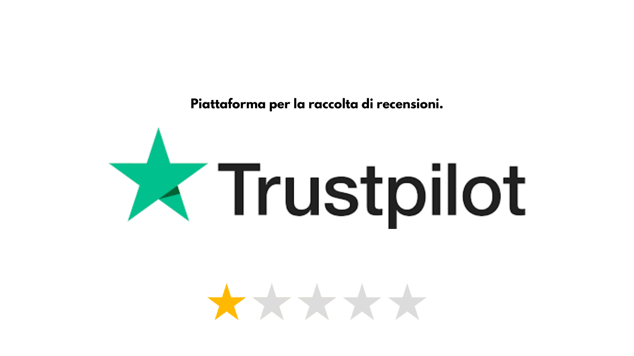 La verità scomoda di Trustpilot: recensione 1 stella del peggior servizio di recensioni online.